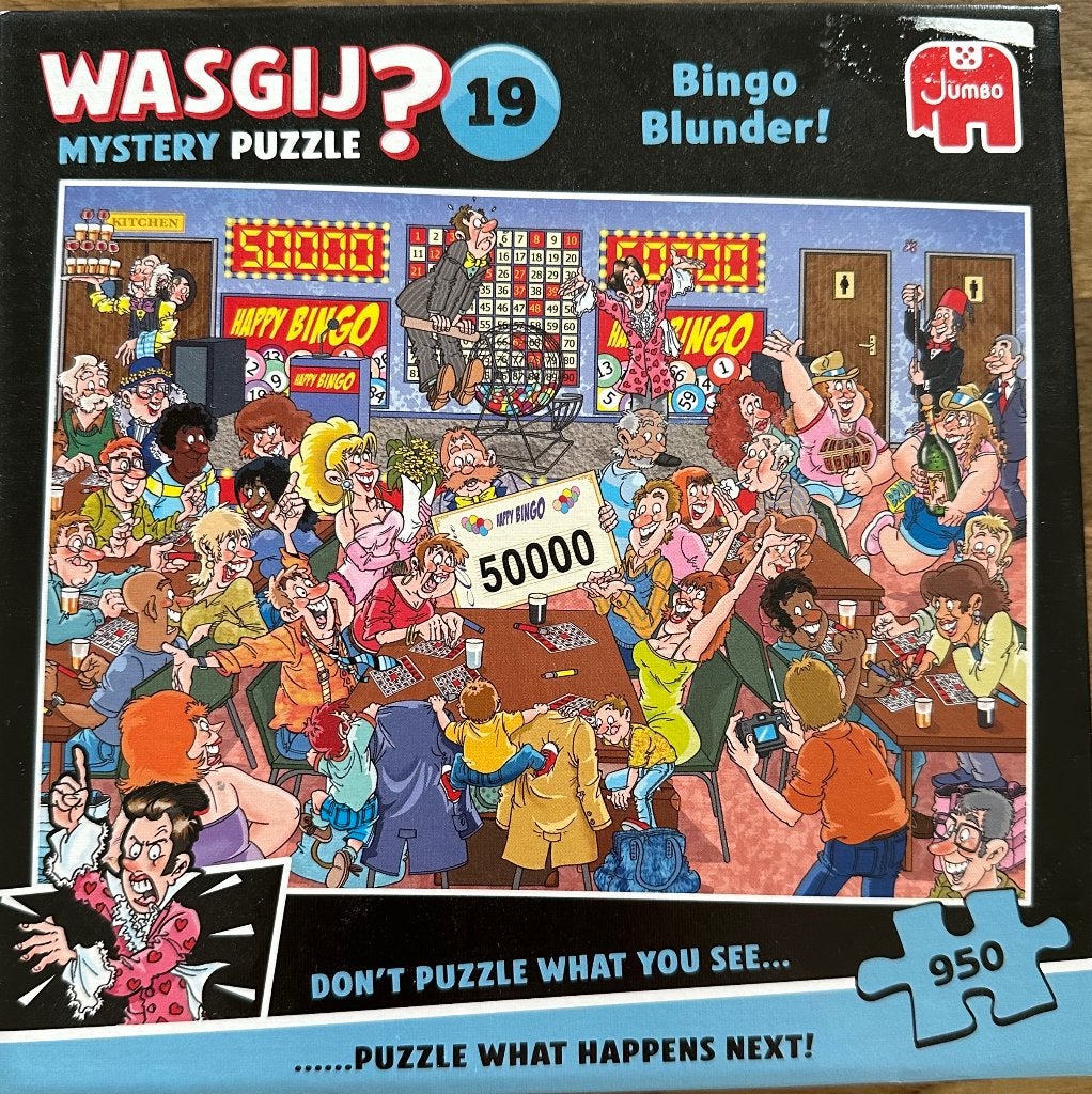 Legpuzzel van WasGij nr 19, Ophalen, 500 t/m 1500 stukjes, Gebruikt, Legpuzzel