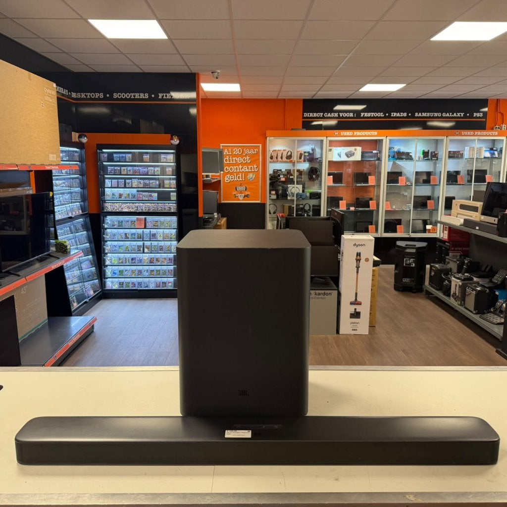 JBL 5.1 Soundbar + Subwoofer Zwart, JBL, Zo goed als nieuw, Support@jbl.com, 400 Atlantic Street
Stamford, CT 06901
USA