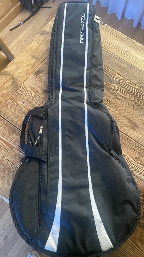 Madarozzo Elegant Gitaartas (Gigbag) – Zwart/Grijs – Zgan!, Ophalen of Verzenden, Zo goed als nieuw, Elektrische gitaar