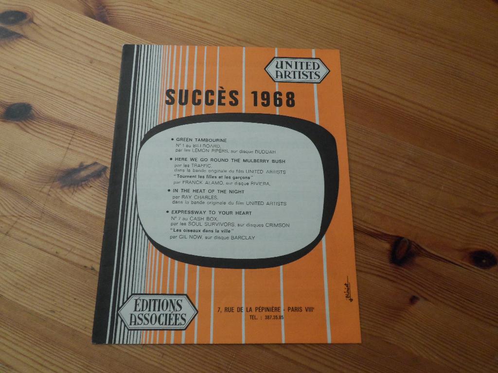 Succes 1968, Gebruikt, Gitaar, Ophalen of Verzenden, Artiest of Componist