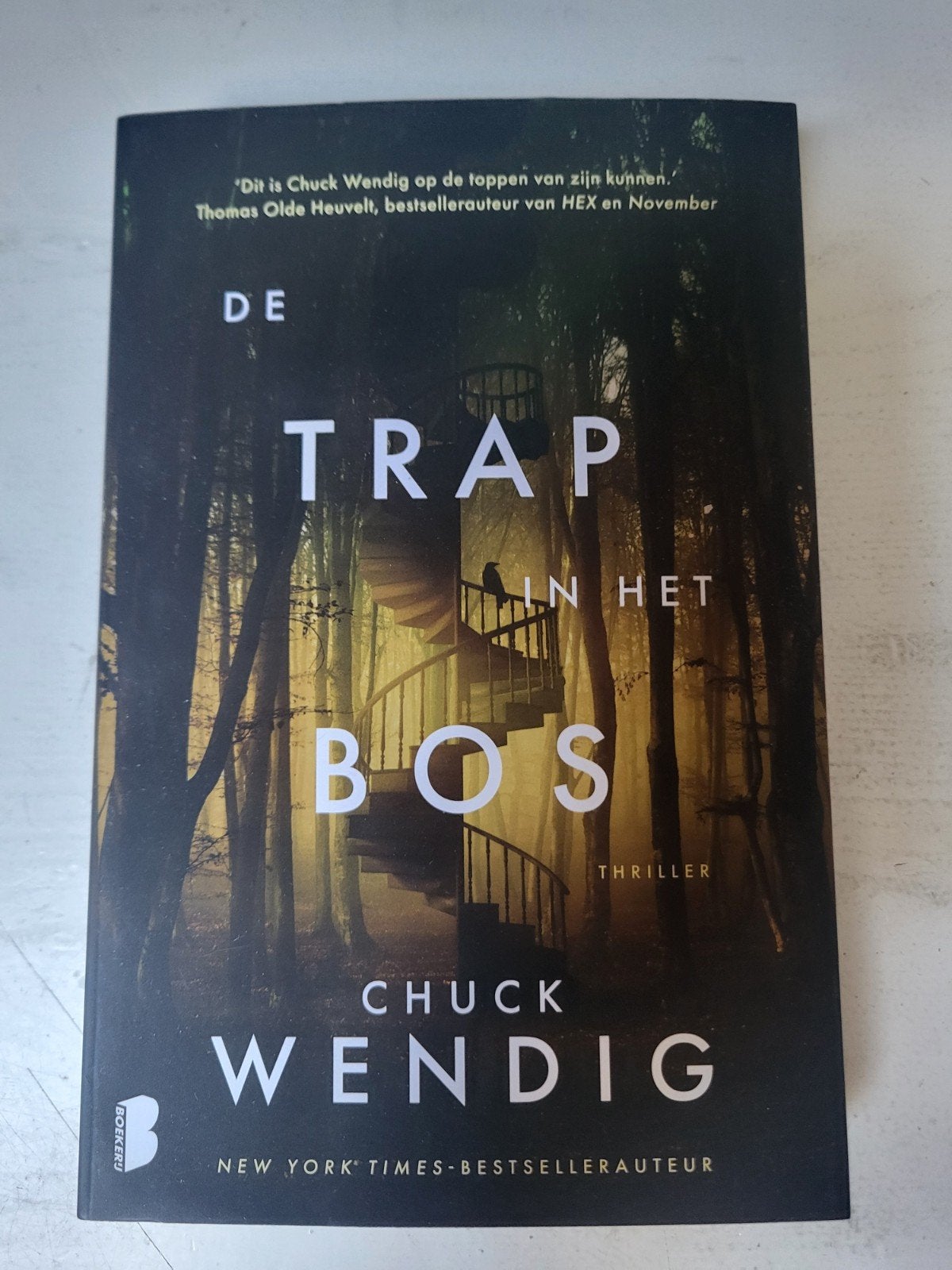 Chuck Wendig. De trap in het bos. Nieuw, Ophalen of Verzenden, Nieuw