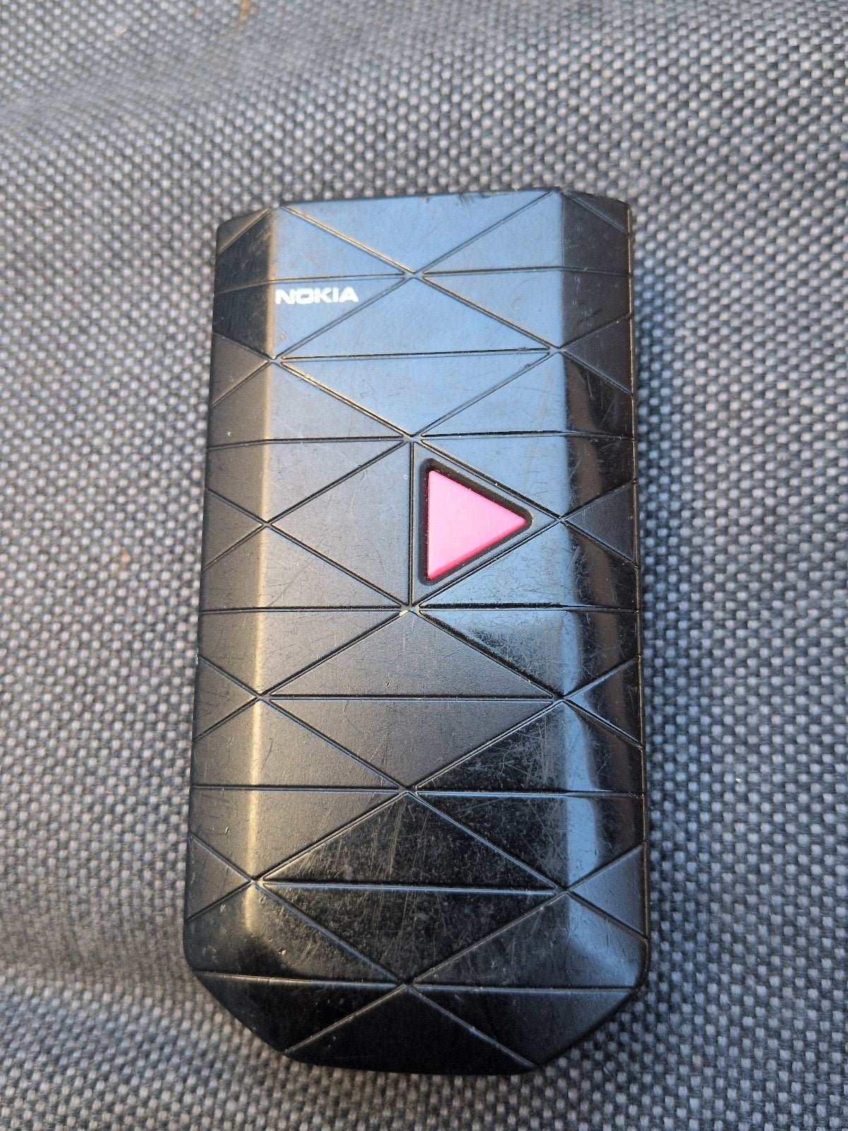 Nokia 7070 Prism Zwart/Roze - Compacte Klaptelefoon 2008, Telecommunicatie, Mobiele telefoons | Nokia, Ophalen of Verzenden, Geen camera