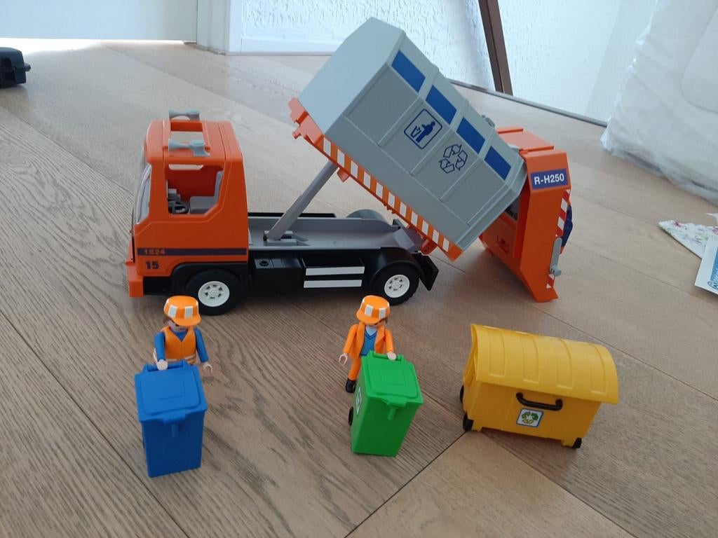 Playmobil vuilniswagen, Ophalen of Verzenden