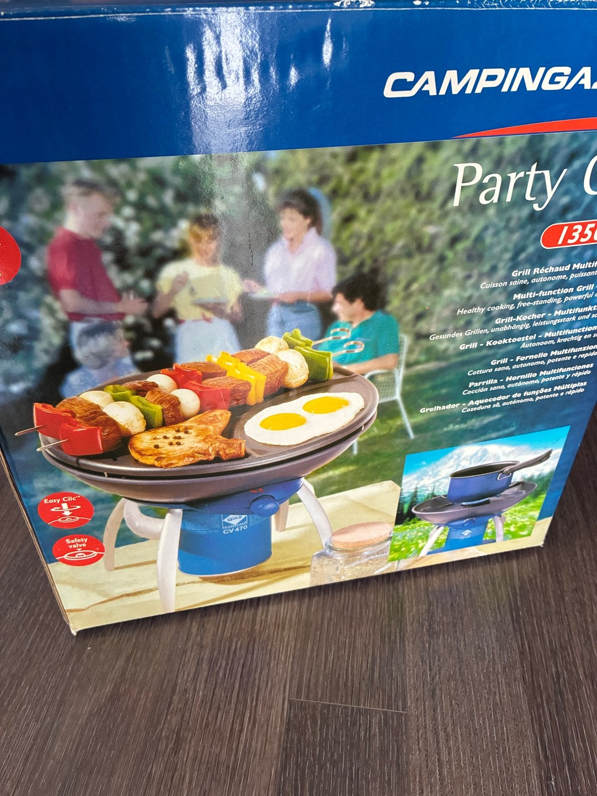 Campingaz Party Grill 600 - Multifunctionele Gasbarbecue, Caravans en Kamperen, Kampeeraccessoires, Ophalen, Nieuw