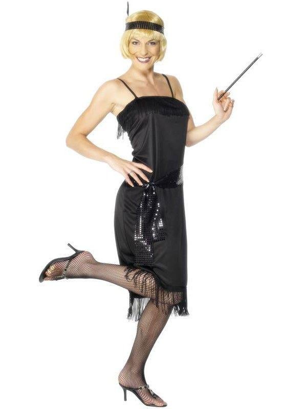 Luxe 4 dlg Flapper Charleston outfit mt S, Kleding | Dames, Carnaval, Nieuw, Ophalen of Verzenden, Kleding