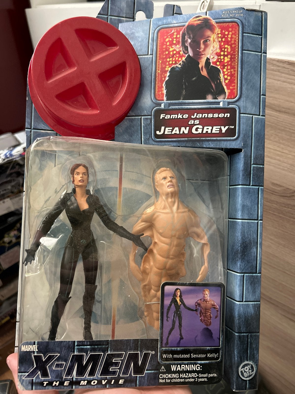 X-Men The Movie Jean Grey Actiefiguur Famke Janssen, Ophalen of Verzenden, Zo goed als nieuw