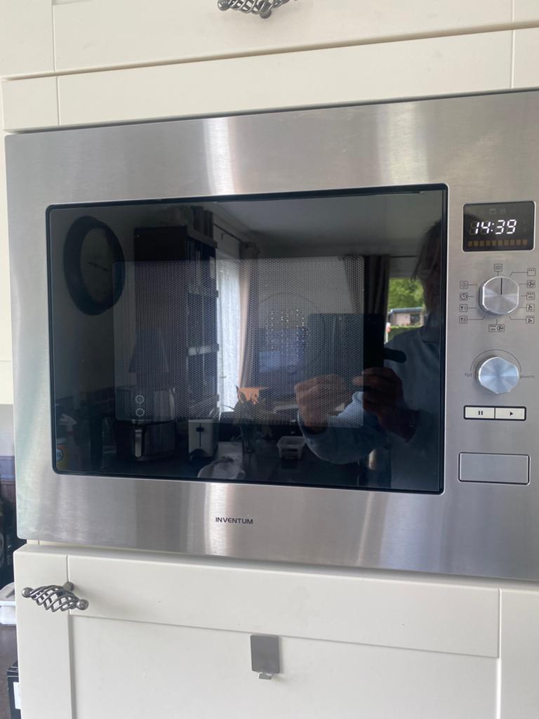 Inbouw combi oven magnetron, Witgoed en Apparatuur, Magnetrons, Ophalen, Combimagnetron, Gebruikt, Inbouw