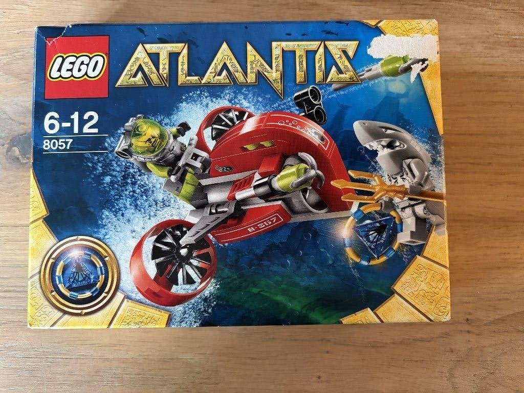 Lego Atlantis 8057 Wreck Raider - Complete set met doos, Inclusief instructies, Overige thema's, Lego, Ophalen of Verzenden