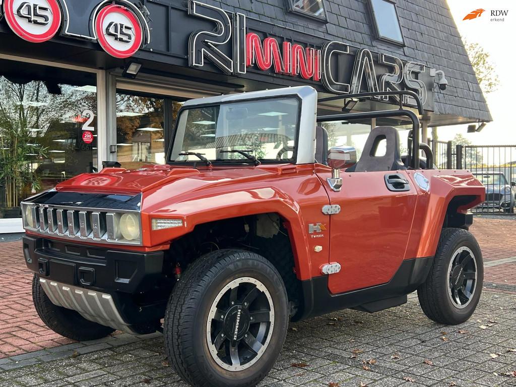 MINI HUMMER HX cabrio brommobiel Aixam | 2015 | Elektirsch 4