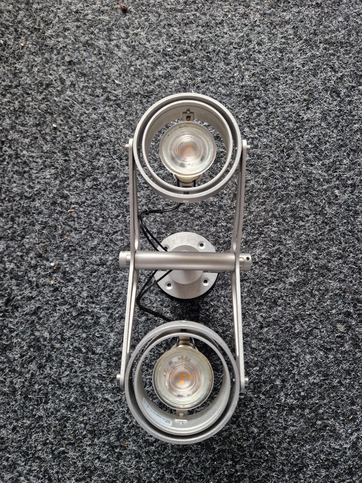 Modular Nomad 2x AR70 LED inclusief base blange, Huis en Inrichting, Gebruikt, Dimbaar, GU10, Plafondspot