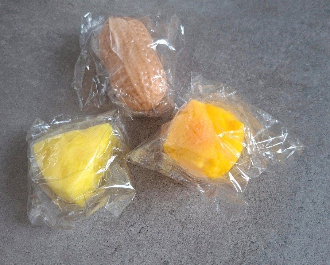 Squishy pakket: cheese & pinda NIEUW, Ophalen of Verzenden, Nieuw