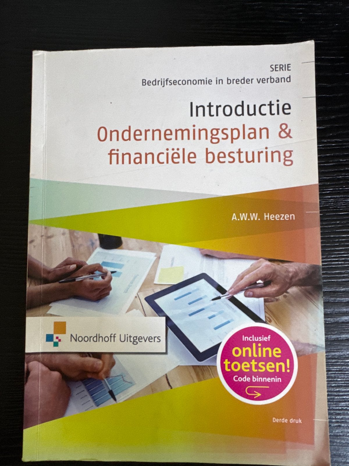 Introductie Ondernemingsplan & financiële besturing, Ophalen of Verzenden, Gamma, Zo goed als nieuw, HBO