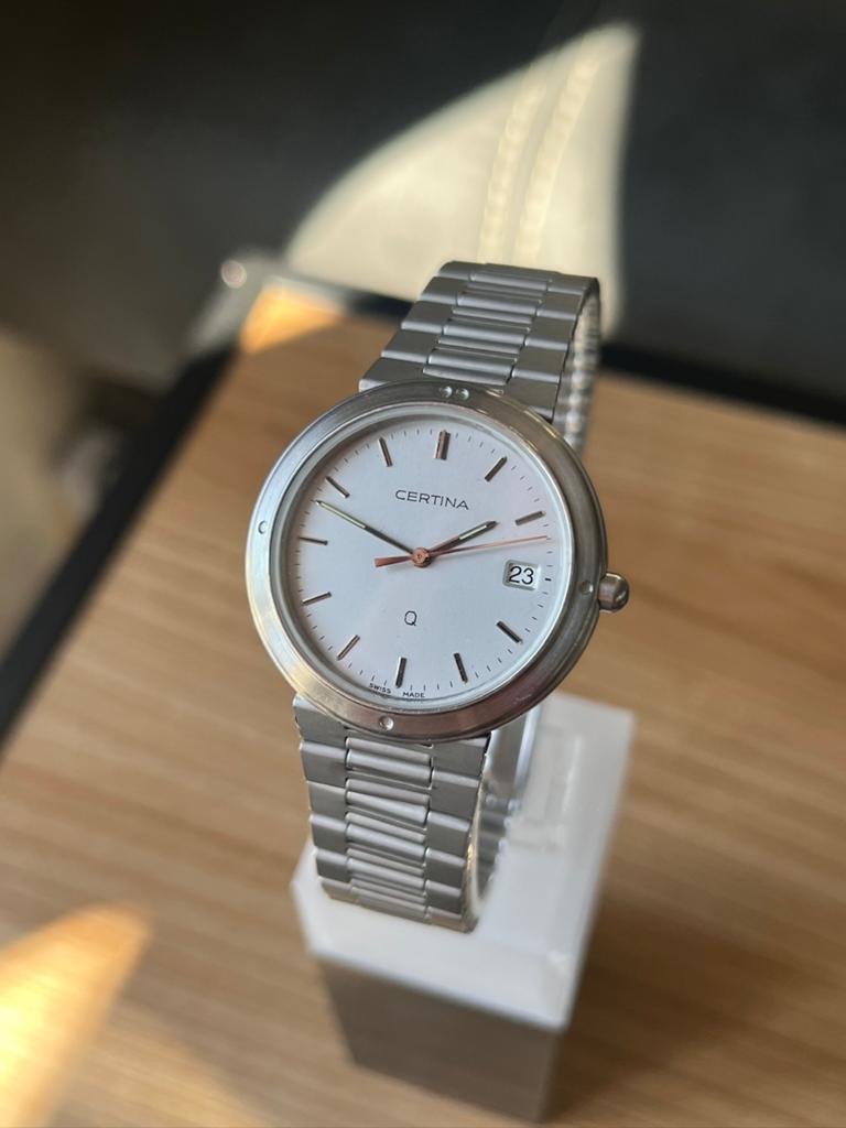 Vintage Certina horloge, Ophalen of Verzenden, Zo goed als nieuw, Staal, Overige merken