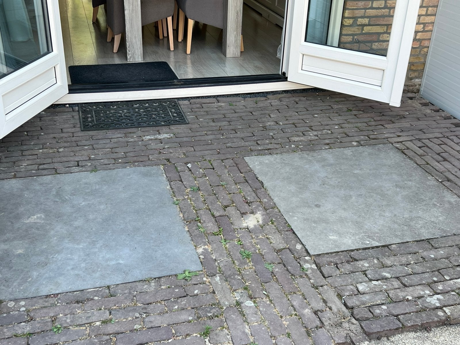 Gebakken klinkers 7 duimers ruim 32m2, Ophalen, Overige materialen, Gebruikt, Klinkers