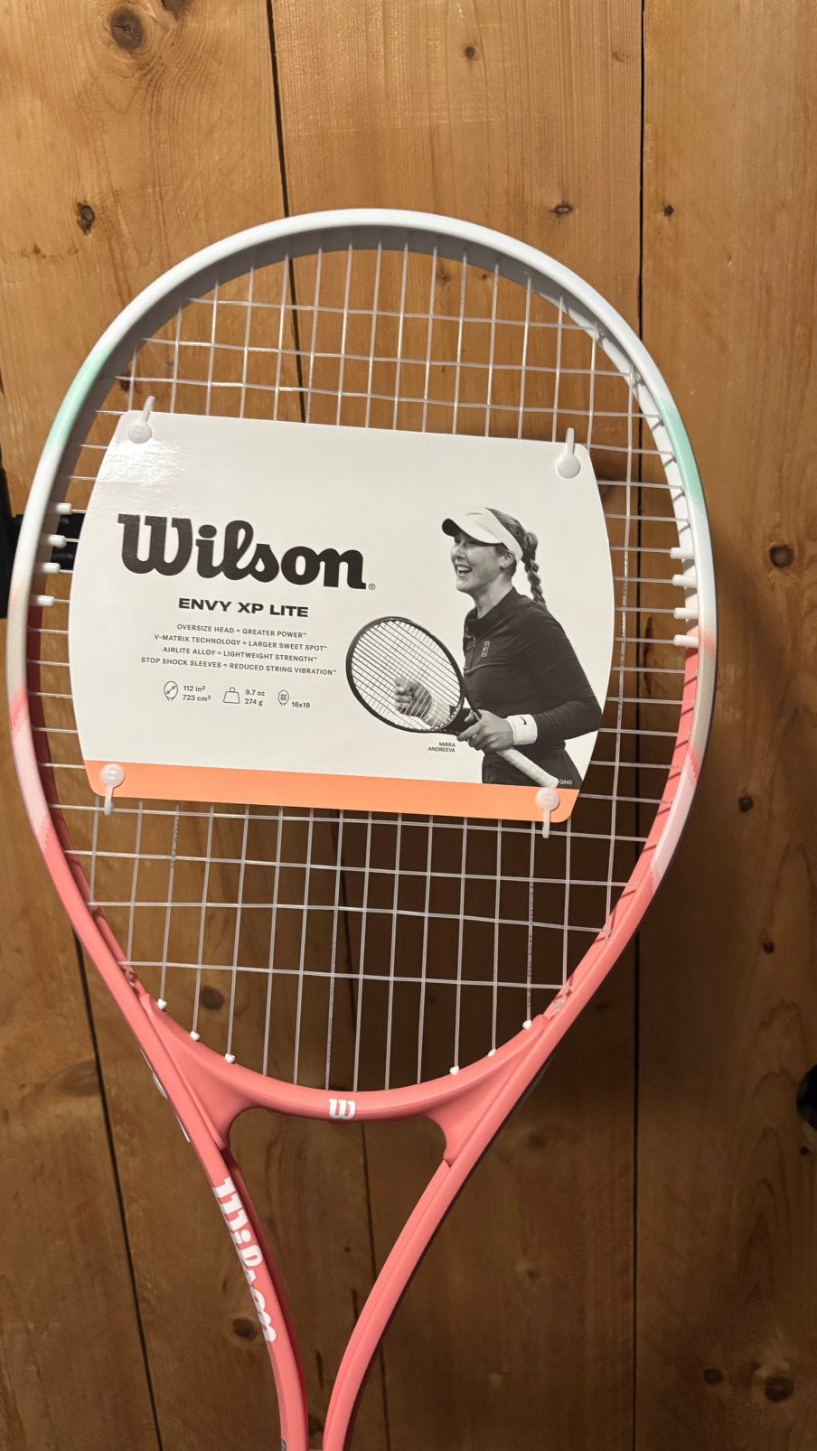 Wilson envy xp lite tennisracket, Ophalen of Verzenden, Zo goed als nieuw, Racket, Wilson