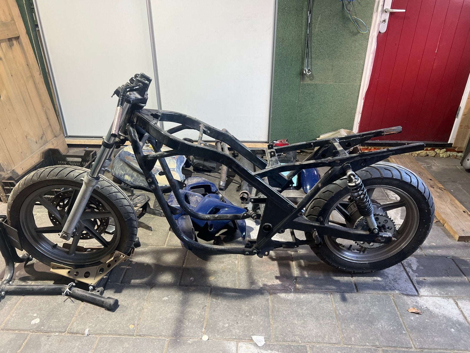 Honda CB500 1996 onderdelen - Frame, tank, kuipdelen, Ophalen of Verzenden, Gebruikt