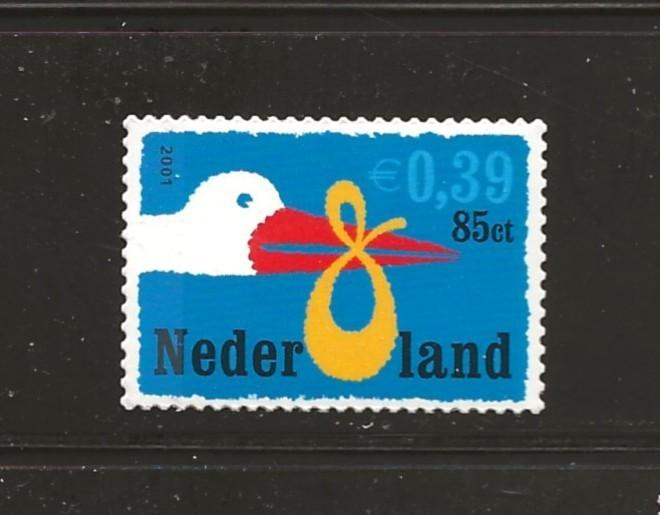 2001 Geboortezegel 1985 postfris gestanst, Verzenden, Na 1940, Postfris