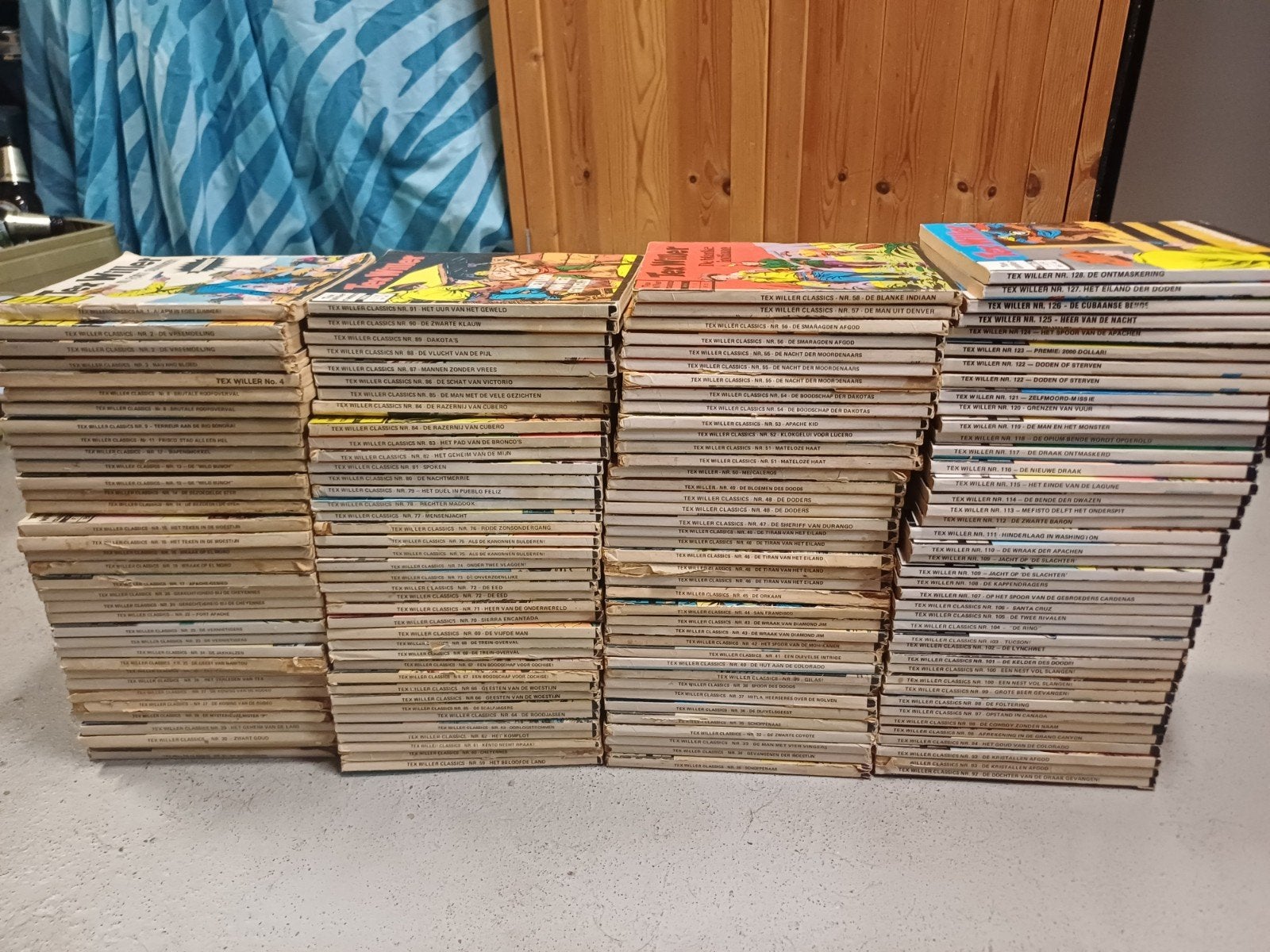 Tex Willer Classics - Grote collectie stripboeken, Meerdere stripboeken, Ophalen of Verzenden, Gelezen