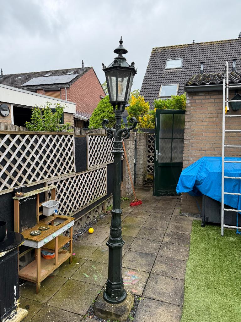 Klassieke lantaarn, Ophalen, Gebruikt, Staande lamp, Netvoeding