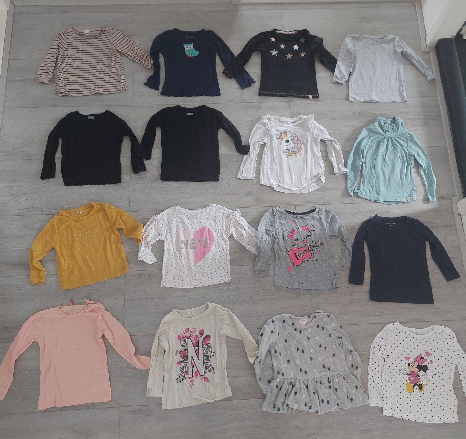 Longsleeves maat 92 meisje longsleeve shirts shirt lage mouw, Ophalen of Verzenden, Zo goed als nieuw, Meisje, Shirt of Longsleeve