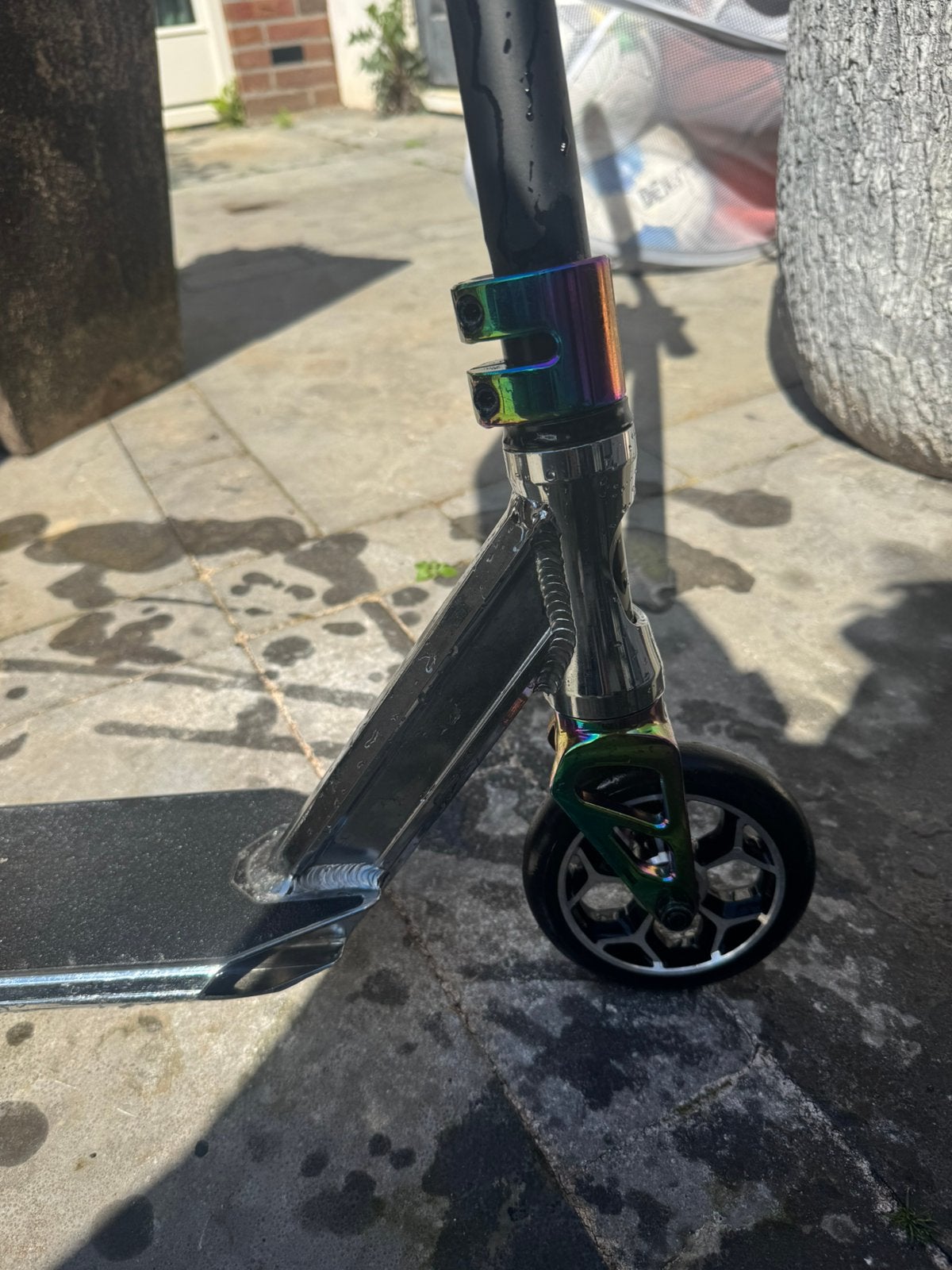 Oxelo stunt step, Fietsen en Brommers, Steps, Ophalen, Zo goed als nieuw, Gewone step