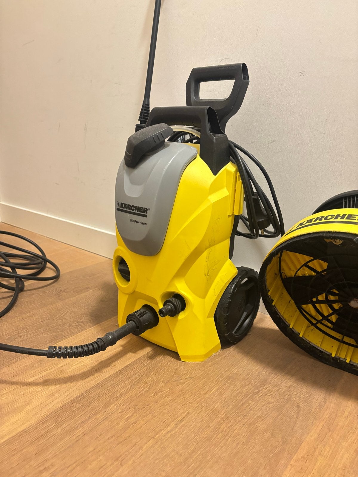 Kärcher K3 Premium hogedrukreiniger met terrasreiniger, Ophalen of Verzenden, Gebruikt, Elektrisch