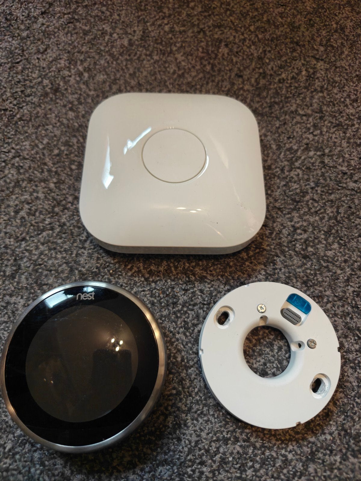 Google Nest Thermostaat 3e generatie + Heat Link, Doe-het-zelf en Verbouw, Thermostaten, Ophalen of Verzenden, Slimme thermostaat