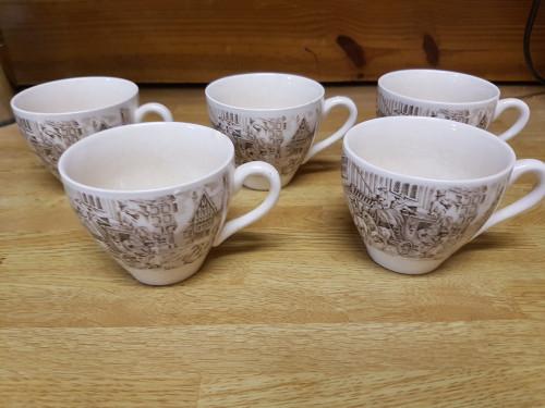 kopjes 5 stuks, Ophalen of Verzenden, 'T Olde Gre-j, Info@toldegrej.nl, Endepoelstraat 20f Didam