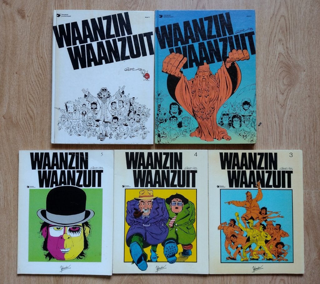 Gotlib Strips Nederlandse Edities, Boeken, Meerdere stripboeken, Ophalen, Gelezen, Marcel Gotlib