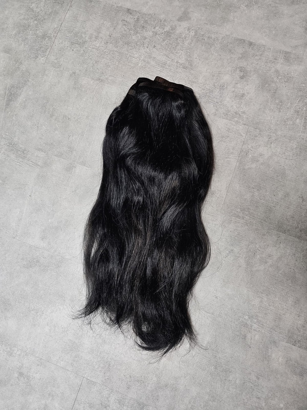 Hairextensions haarberlenging remy human hair echt haar New!, Ophalen of Verzenden, Zo goed als nieuw, Pruik of Haarverlenging