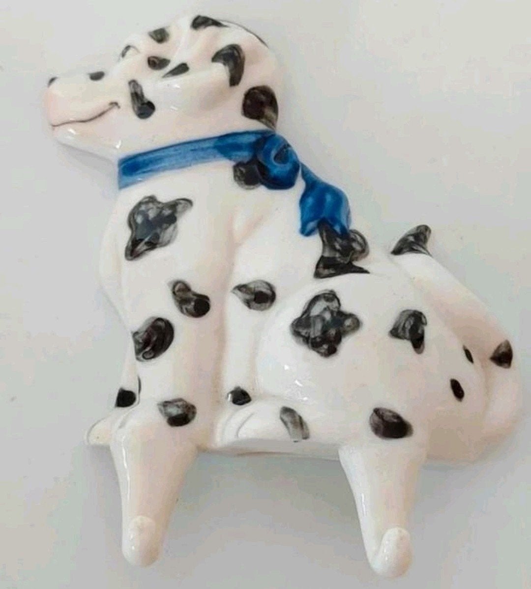 Haakje wanddecoratie Dalmatiër Hond Keramiek, Verzenden, Zo goed als nieuw, Overige materialen, Overige typen