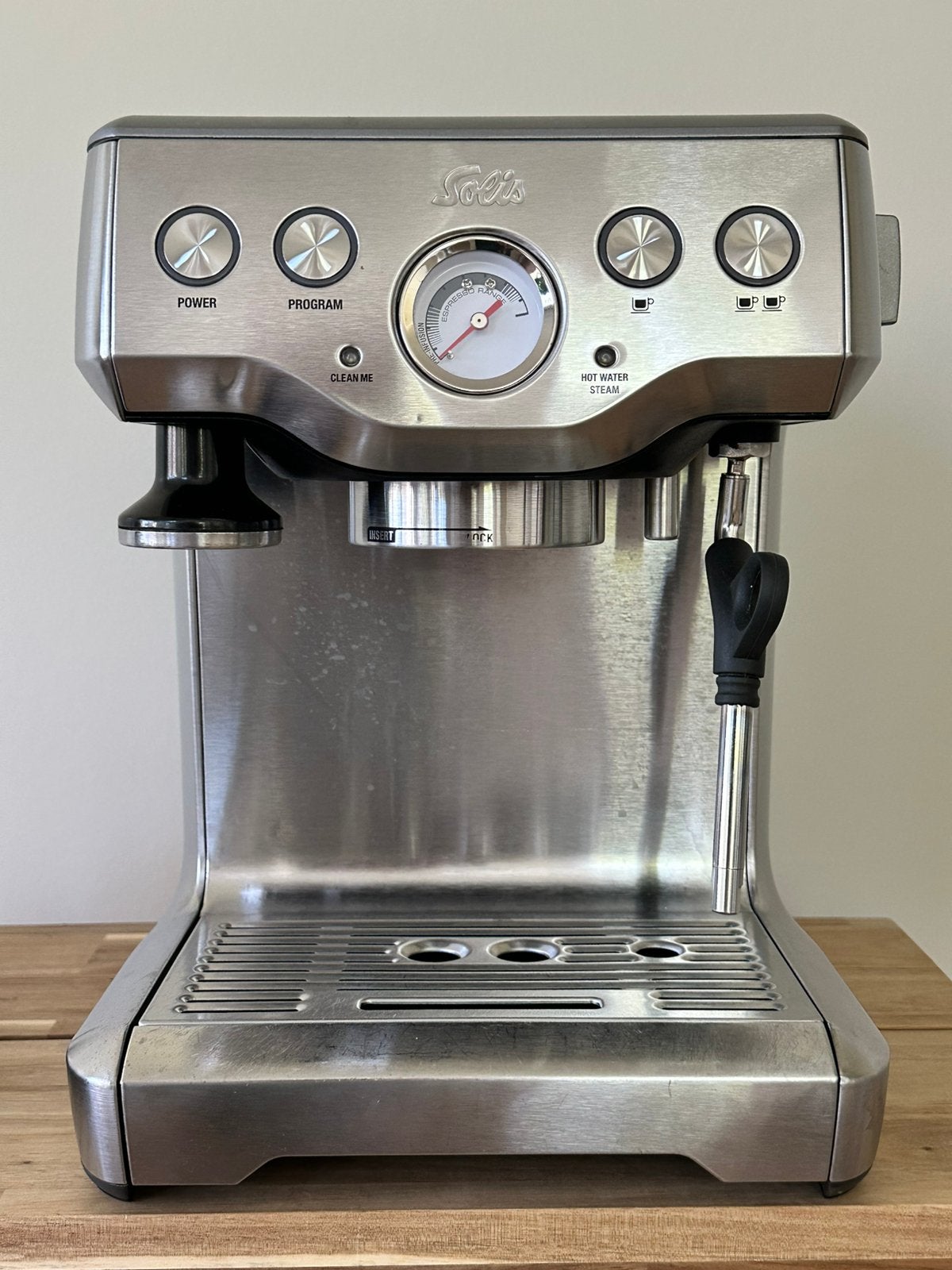 Foto 3 van Solis Caffespresso Pro 117 + koffiemolen - espressomachine