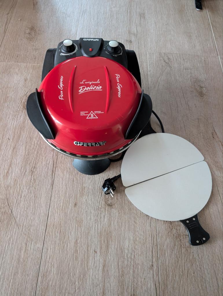 G3 Ferrari Pizza Express Delizia pizzaoven, Witgoed en Apparatuur, Ovens, Minder dan 45 cm, Pizzaoven, Ophalen of Verzenden, Vrijstaand