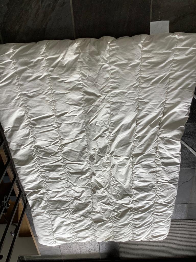 Dekbed 1-persoons, Huis en Inrichting, Ophalen, Eenpersoons, Beige, Deken of Dekbed