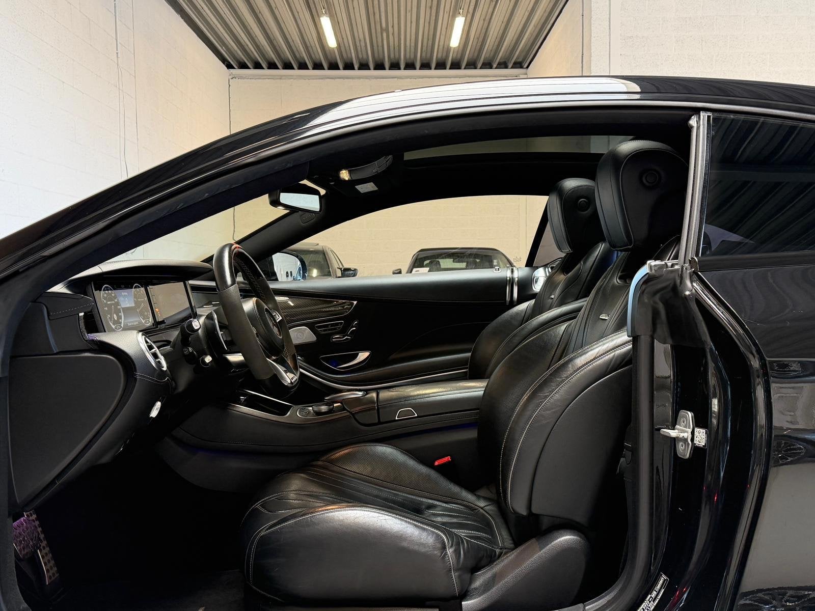 Mercedes-Benz S-klasse Coupé AMG 63 4Matic - 585PK - BURMES, Auto's, Mercedes-Benz, Automaat, 5461 cc, Gebruikt, 4 stoelen