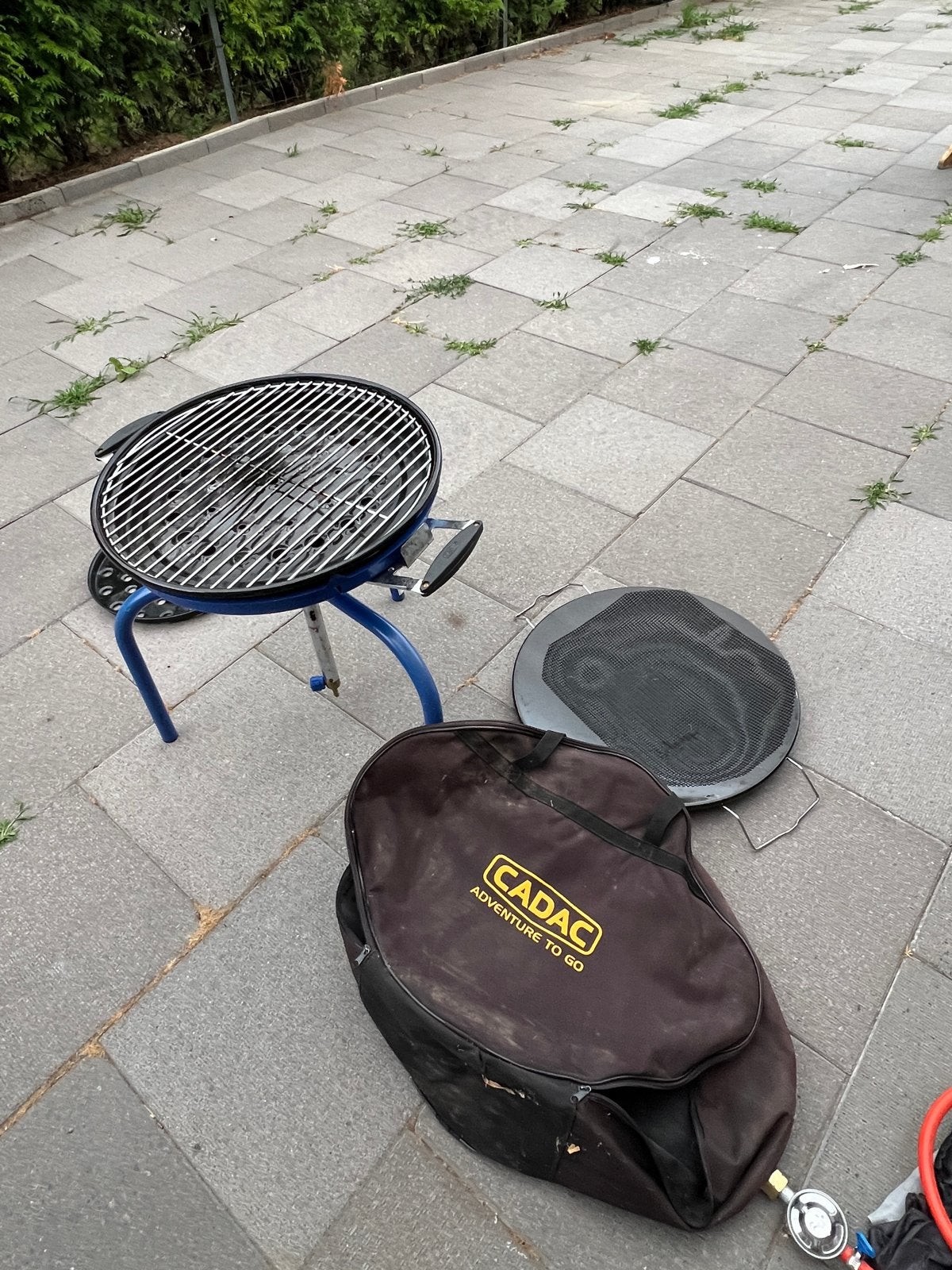 Cadac Skottelbraai, Ophalen, Gebruikt