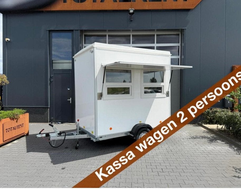 Mobiele kassawagen 2 pers te huur of koop kassaunit, Ophalen, Zo goed als nieuw, Overige
