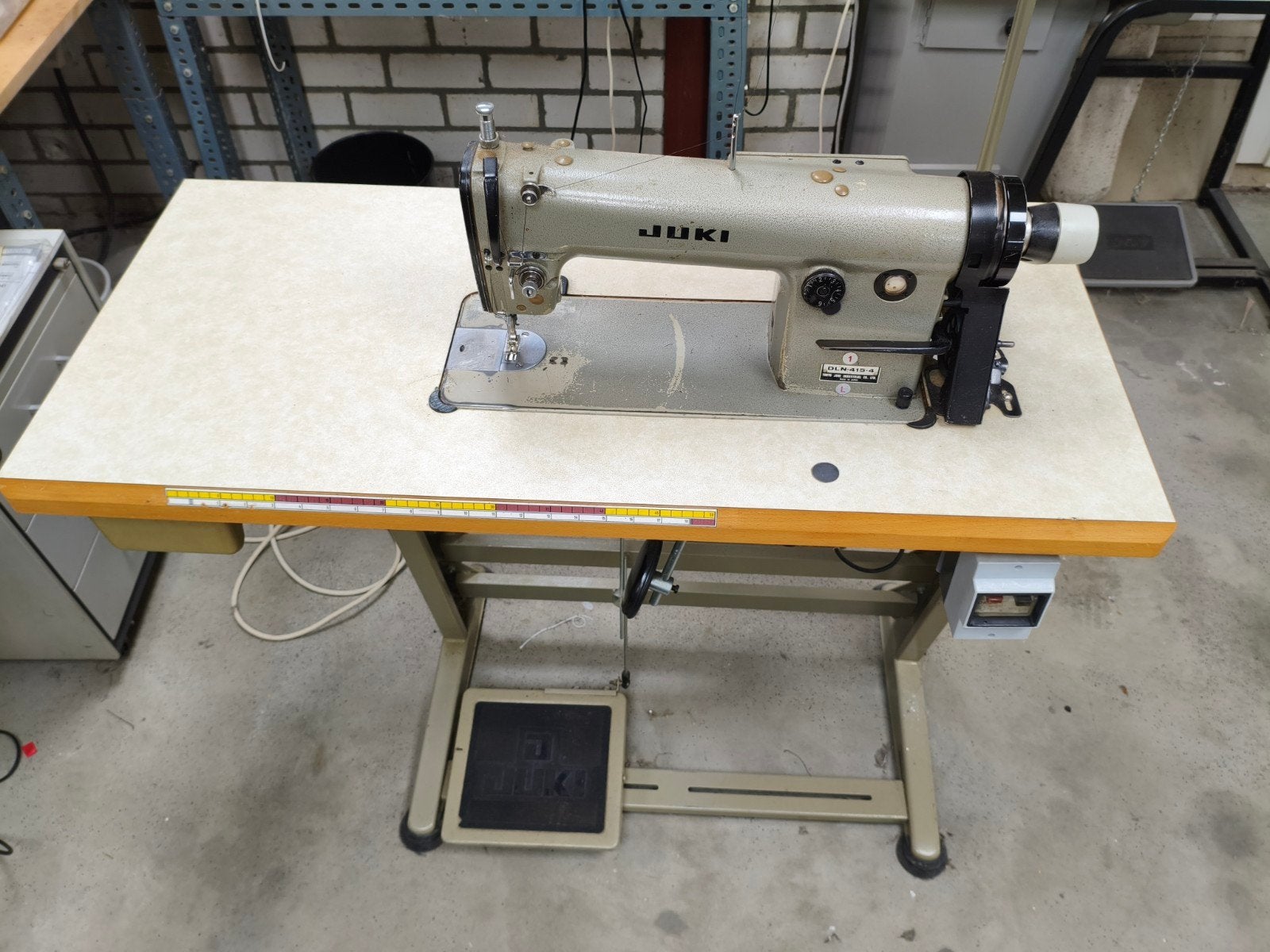 JUKI DLN-415-4 Industriële Naaimachine met Efka Variostop, Gebruikt, Naaimachine, Industrieel, Ophalen