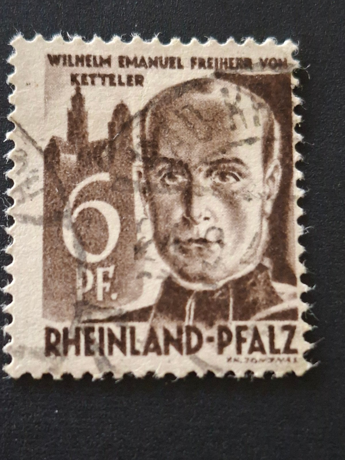 Duitsland Fr.Zone Rheinl. Pf Mi 35  #1, Postzegels en Munten, Postzegels | Europa | Duitsland, Ophalen of Verzenden, Overige periodes