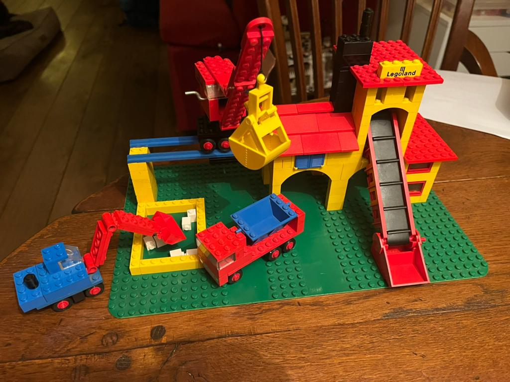 LEGO classic 360 Gravel Quarry uit 1974 COMPLEET, Kinderen en Baby's, Speelgoed | Duplo en Lego, Gebruikt, Lego, Ophalen of Verzenden