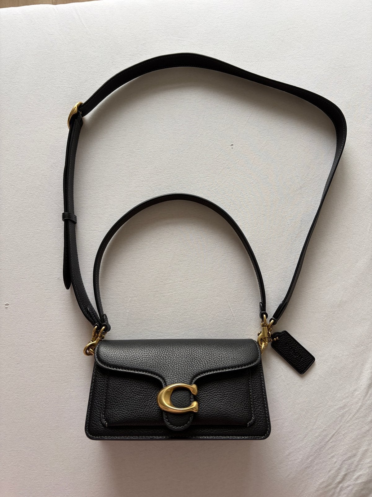 Coach Tas Tabby 20 Zwart, Ophalen, Zo goed als nieuw, Zwart, Schoudertasje
