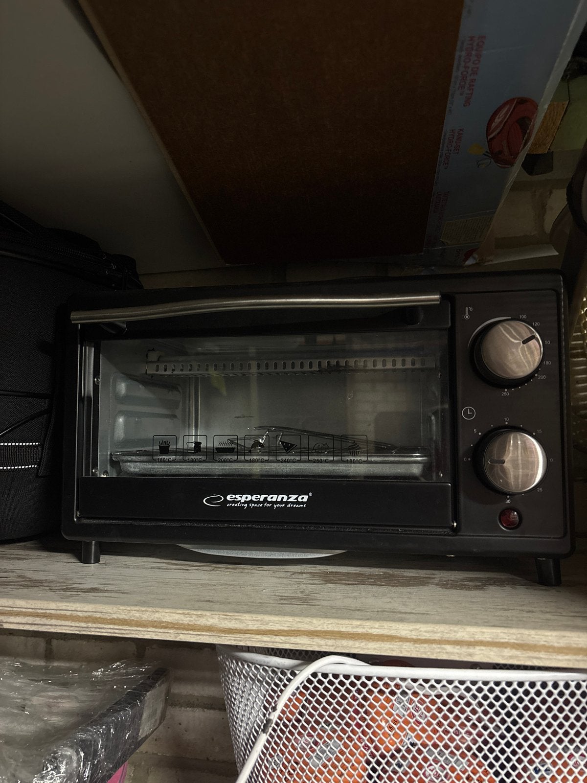 Esperanza Mini-oven - Compact en Efficiënt, Ophalen, Minder dan 45 cm, Mini-oven, Gebruikt