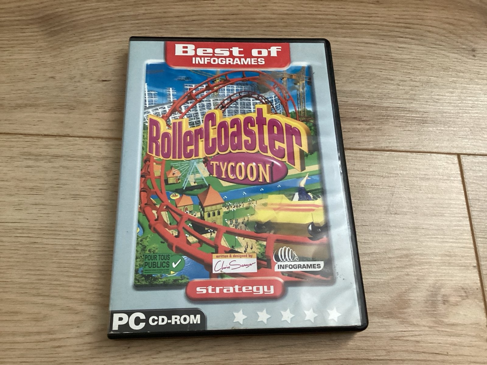 RollerCoaster Tycoon PC CD-ROM - Gebruikt, Spelcomputers en Games, Gebruikt, 1 speler, Ophalen of Verzenden, Vanaf 3 jaar