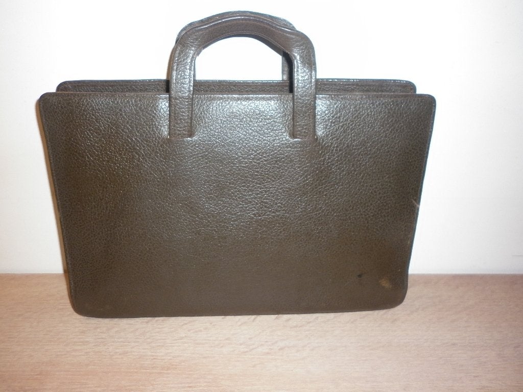 mooie vintage aktetas, zakentas, 30 tot 40 cm, Bruin, Aktetas of Boekentas, Ophalen of Verzenden