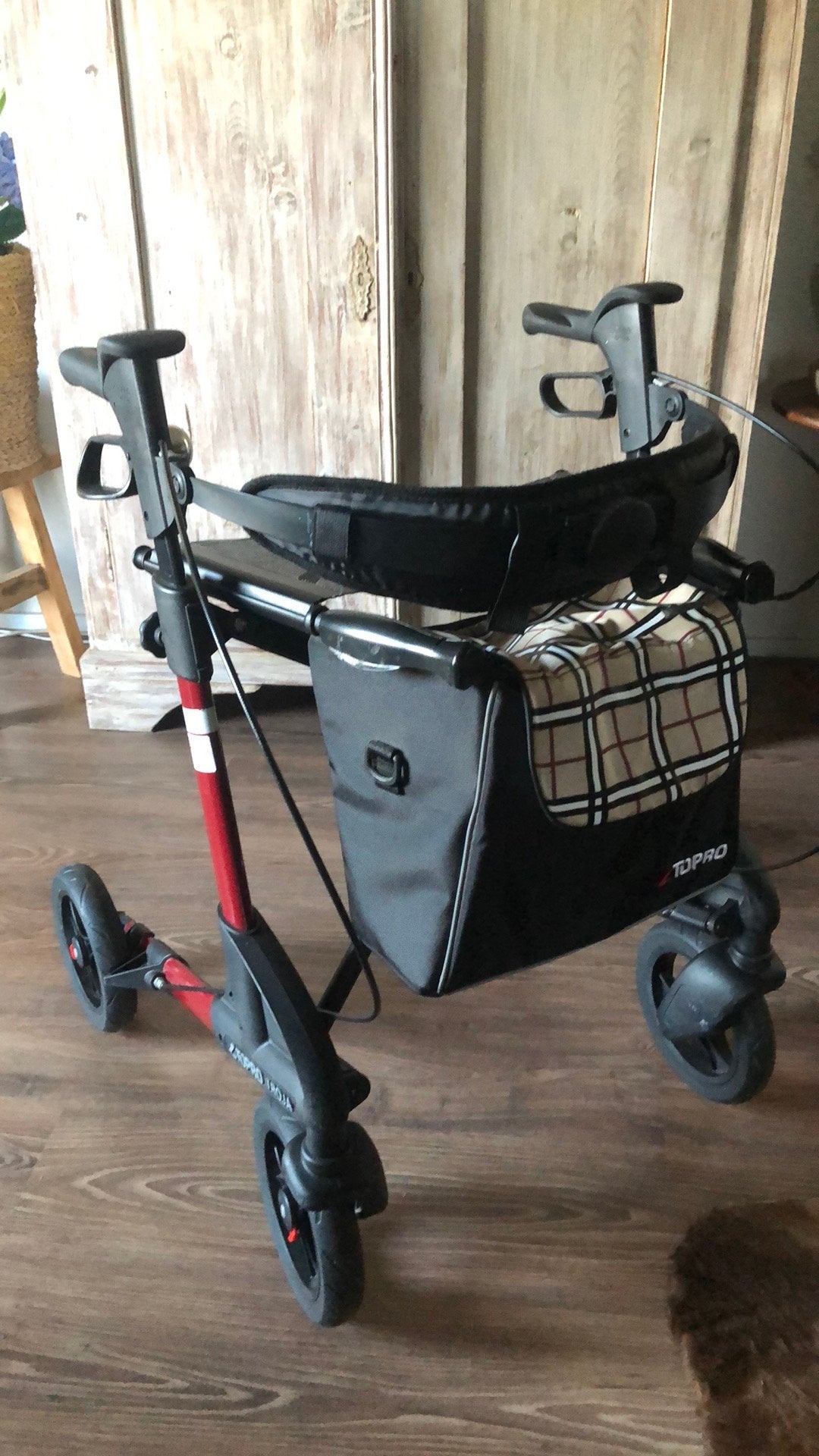 Rollator Toro Troja Burberry, Ophalen of Verzenden, Lichtgewicht, Zo goed als nieuw