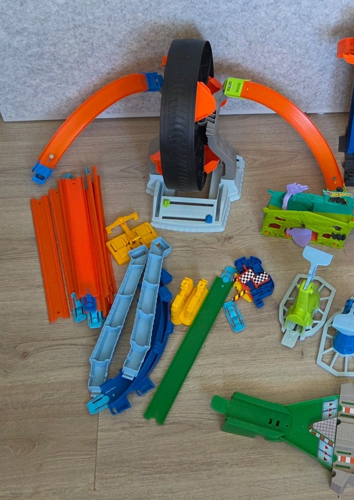 Hot Wheels set, Ophalen, Zo goed als nieuw