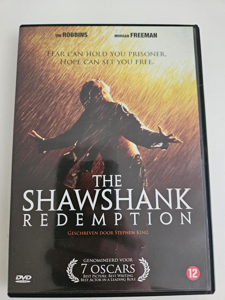 The Shawshank Redemption DVD, Vanaf 12 jaar, Ophalen of Verzenden, Gebruikt, Overige genres