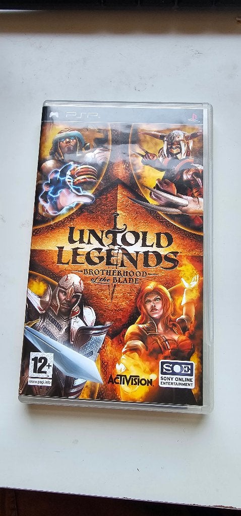 Untold Legends PSP, Spelcomputers en Games, Games | Sony PlayStation Portable, Avontuur en Actie, Gebruikt, 1 speler, Ophalen of Verzenden