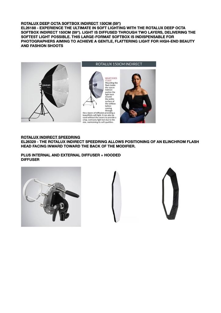 Elinchrom Rotalux Deep Octa Softbox Indirect 150cm, Audio, Tv en Foto, Fotografie | Fotostudio en Toebehoren, Ophalen of Verzenden