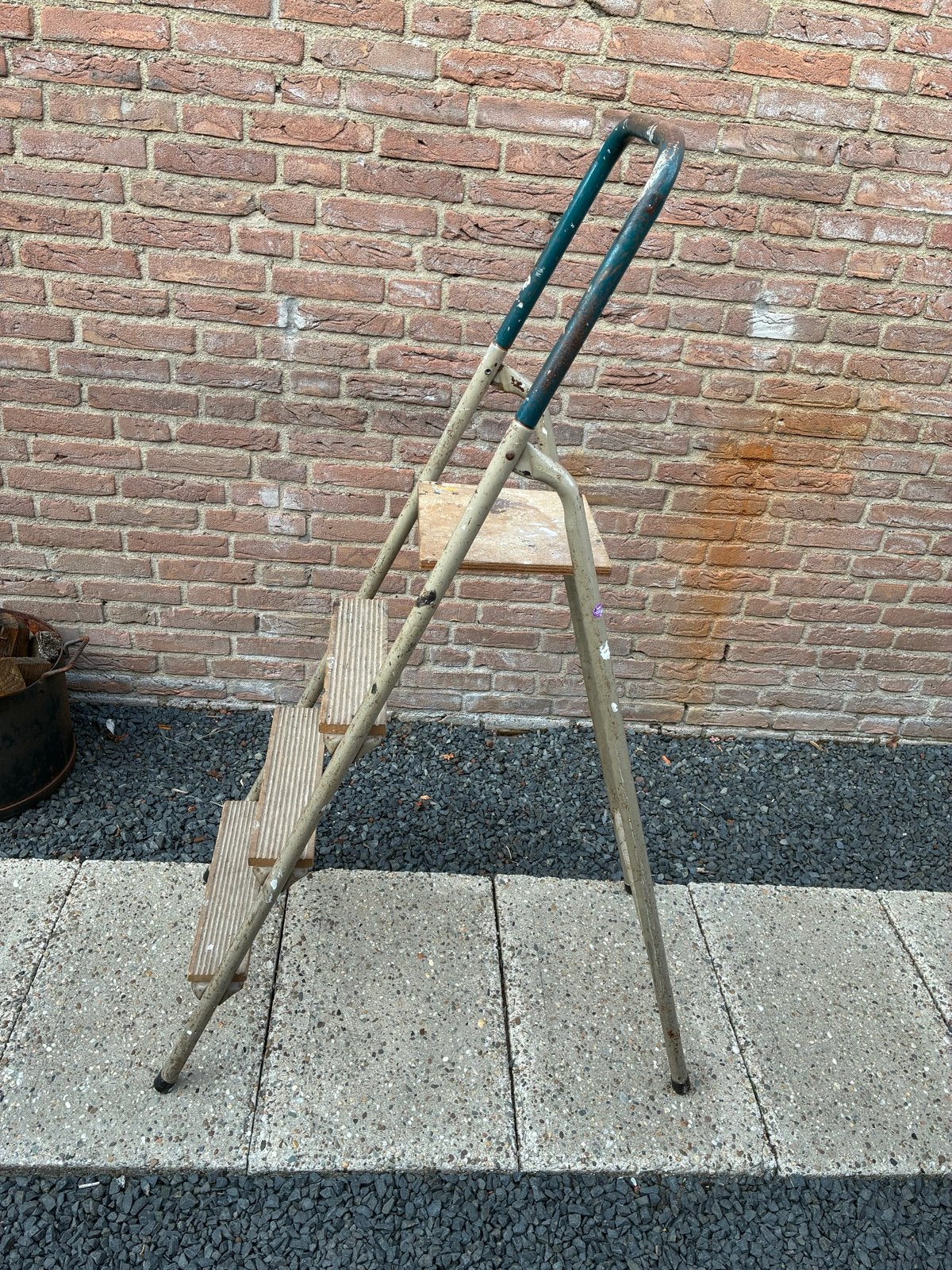 Vintage trap - Decoratieve en functionele hulp in huis, Ophalen of Verzenden, Gebruikt